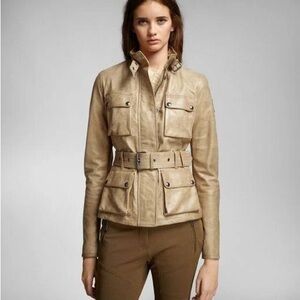 Belstaff TRIUMPH waxed leather jacket